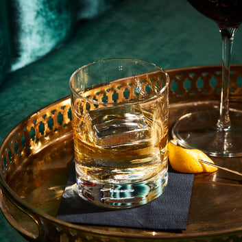 Reserve by Libbey Modernist Rocks Glasses, 10.5 ounce, Set of 12