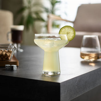 Libbey Large Stemless Margarita Glass, 14 ounce, Set of 4