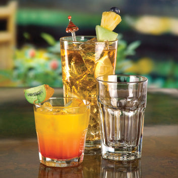 Libbey Gibraltar DuraTuff Juice Glasses, 14 Ounce, Set of 12