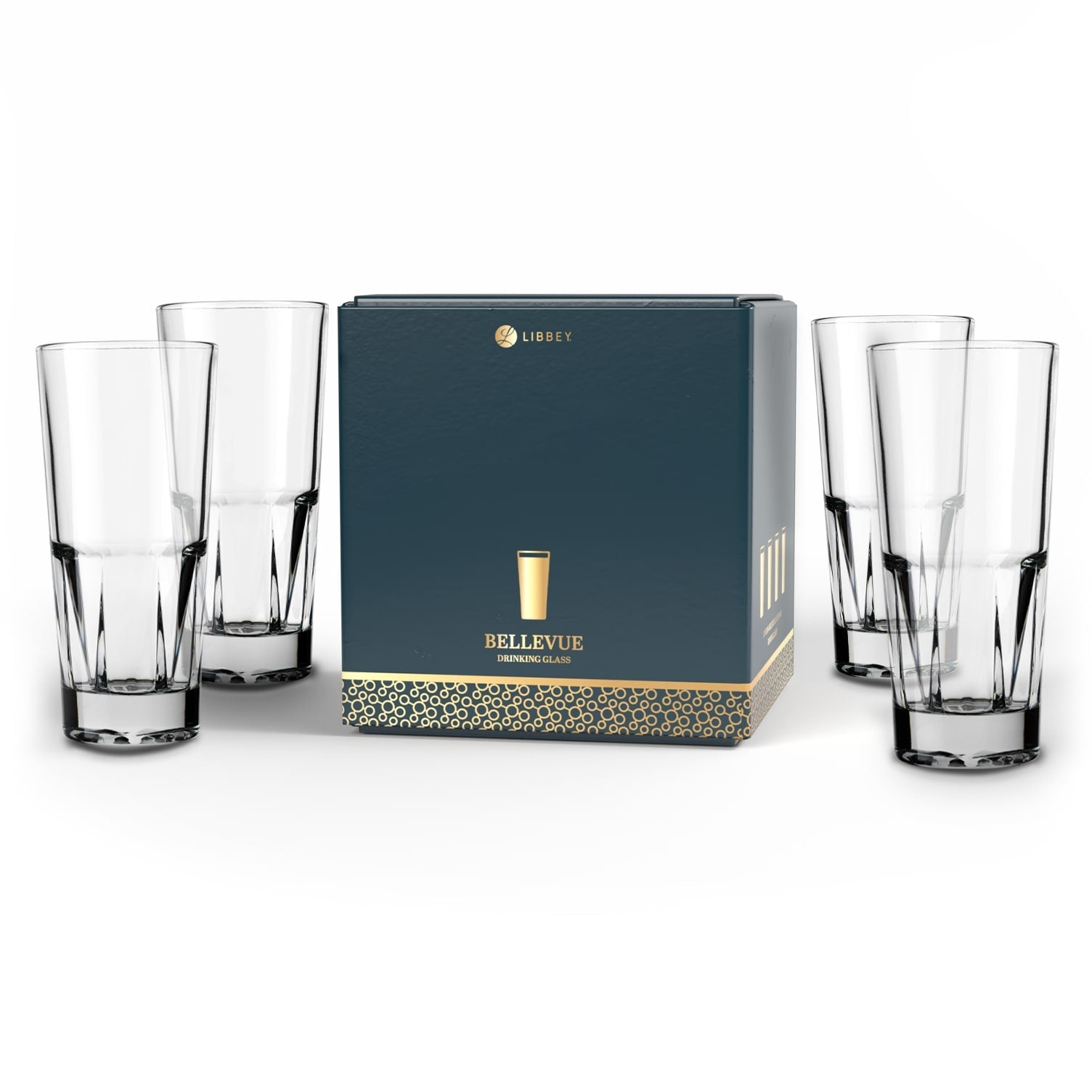 13.5‑ounce capacity: Ideal for water, juice, soda, iced tea, or cocktails—versatile enough for everyday use and entertaining.