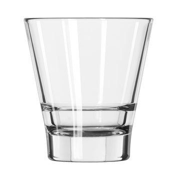 Libbey Endeavor Stacking DuraTuff Rocks Glasses, 9 ounce, Set of 12