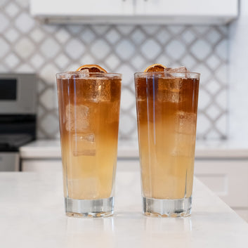 Libbey Bellevue Stackable Drinking Glass, 13.5 ounce, Set of 4