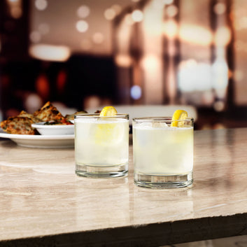 Libbey Heavy Base Rocks Glasses, 8 ounce, Set of 24