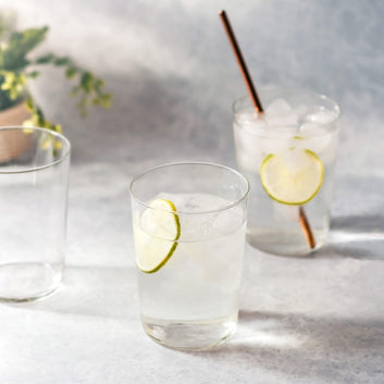 Libbey Café Tumbler Glasses, 19 ounce, Set of 8