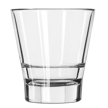 Libbey Endeavor Stacking Double Old Fashioned Glasses, 12 ounce, Set of 12