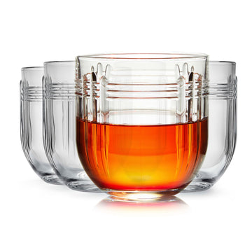 Libbey The Gats Rocks Glasses, 9.75 ounce, Set of 4